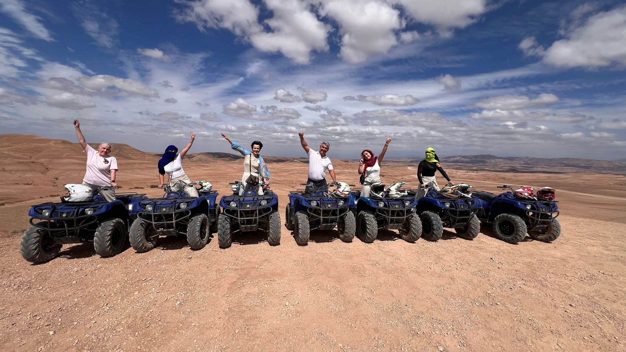 Quad Biking Adventures in the Agafay Desert